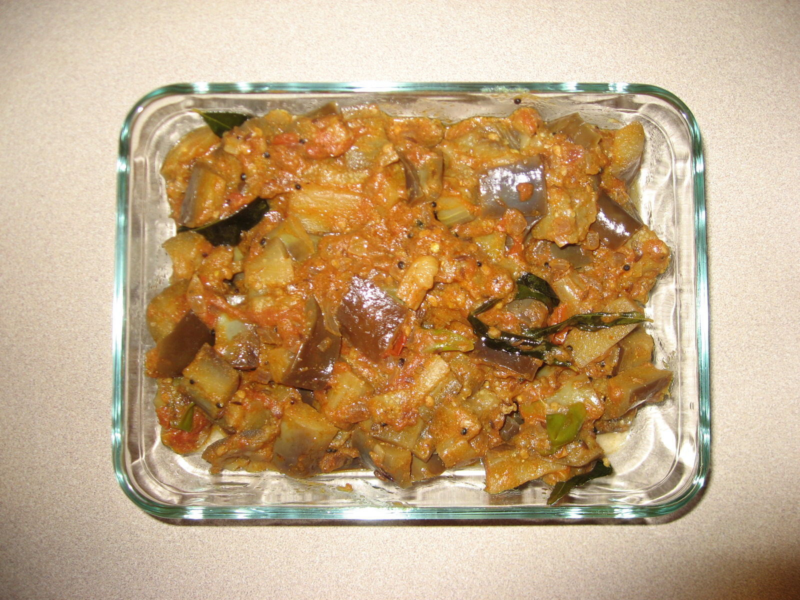 Eggplant in Tomato Gravy Eggplant in Tomato Gravy picture